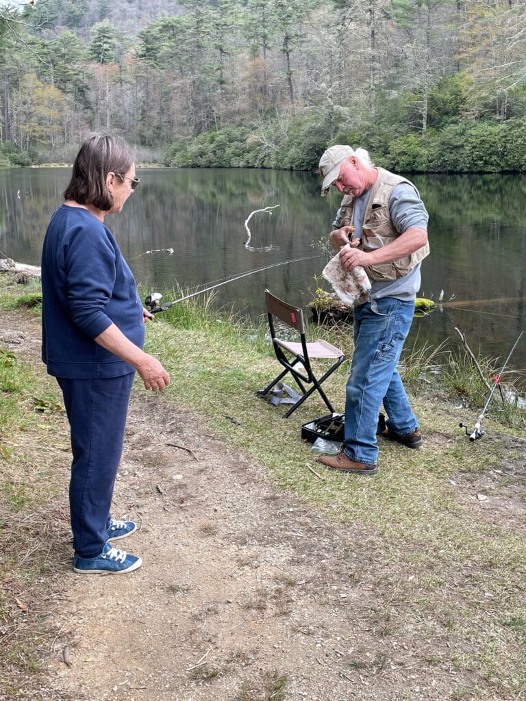 Couple Fishing 2024