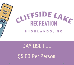 Cliffside Day Use Ticket