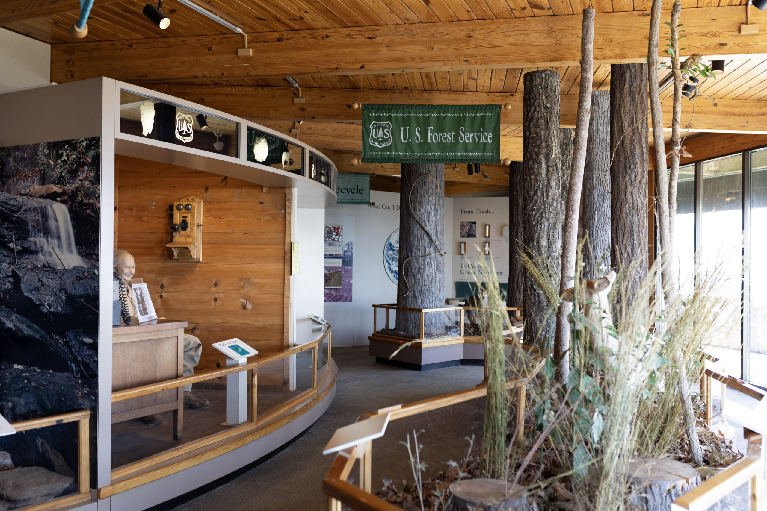 Brasstown Bald Exhibit