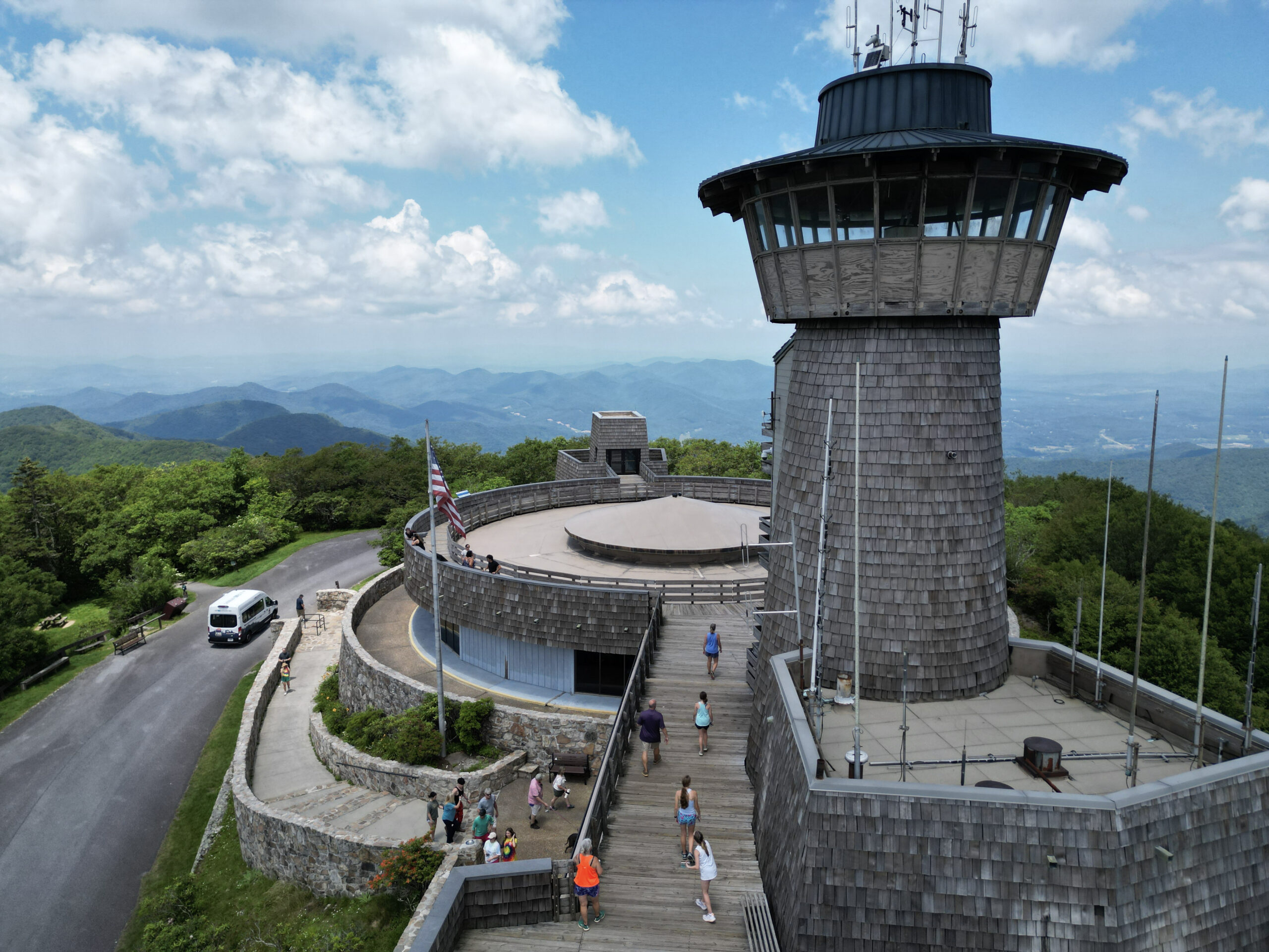 Brasstown Bald Drone Photo
