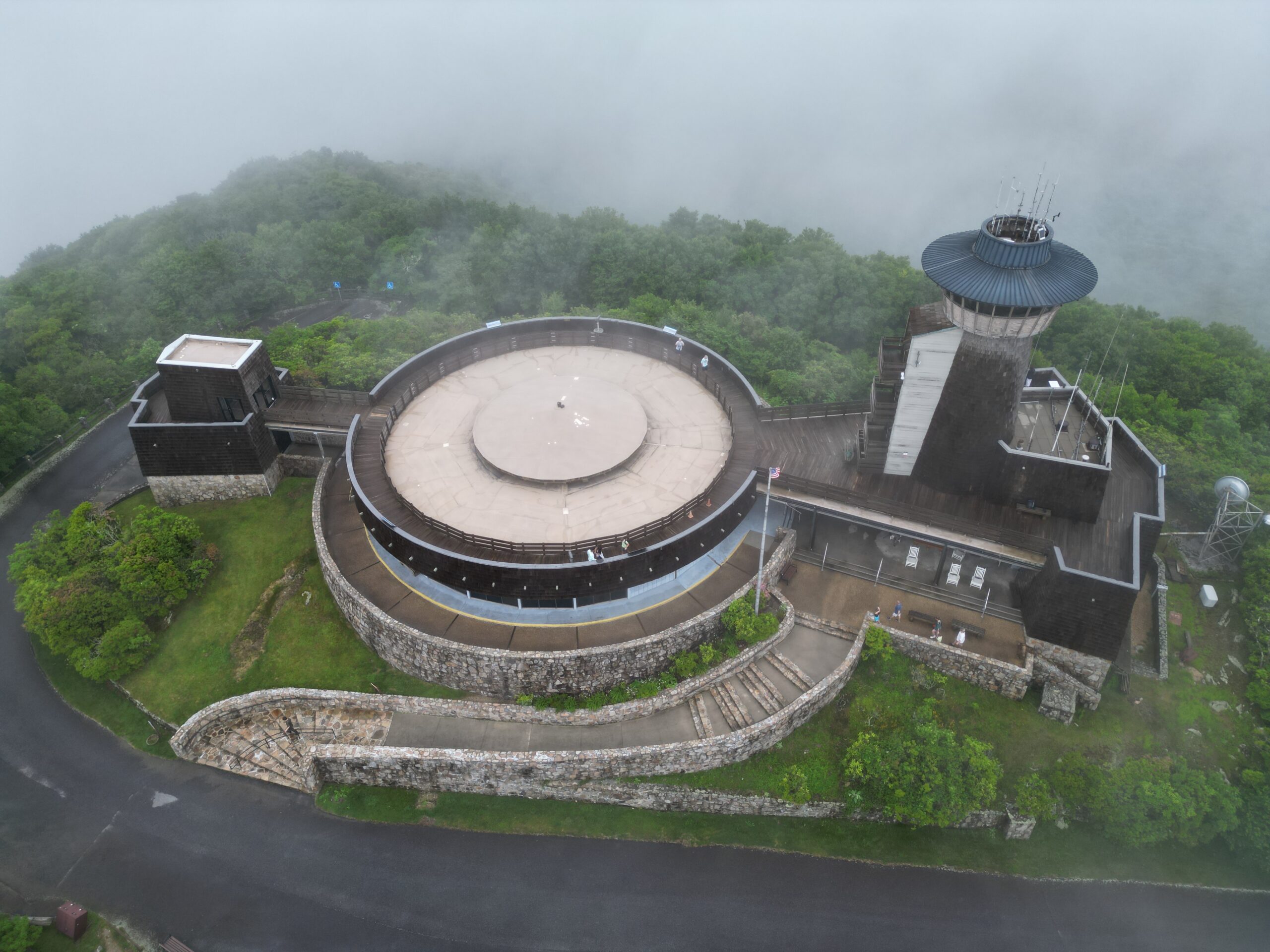 Brasstown Bald Foggy