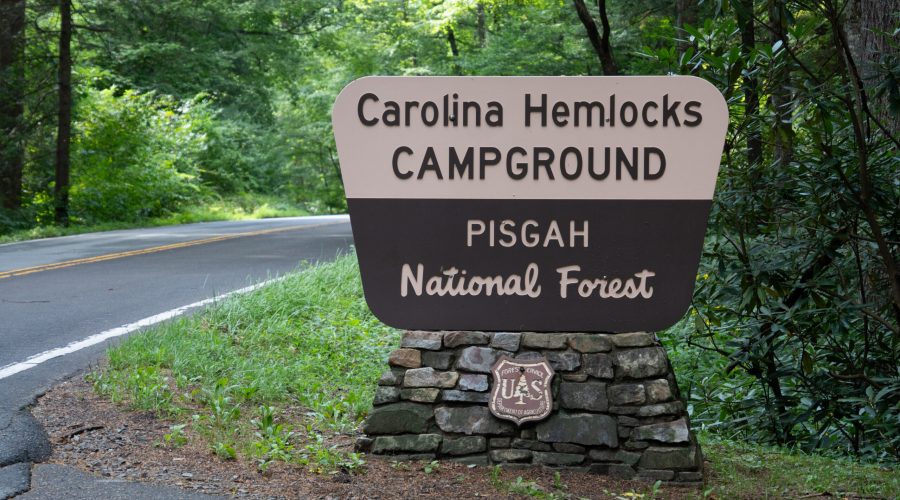 Carolina Hemlocks Updated Entrance Sign
